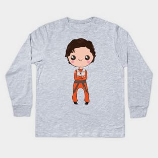 Galactic Pilot Kids Long Sleeve T-Shirt